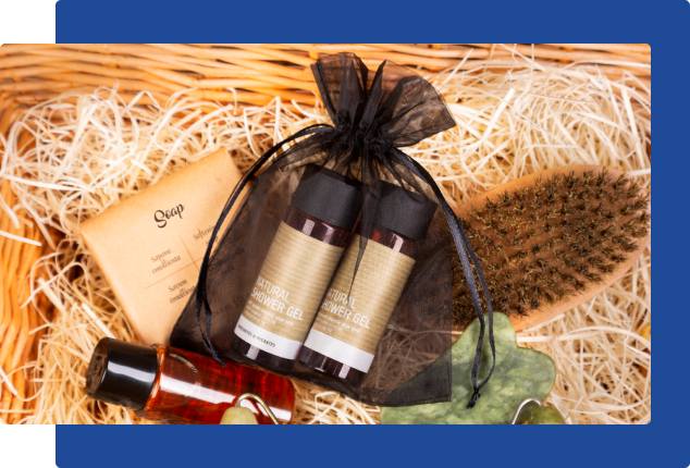 Personalizowany woreczek dla hotelu